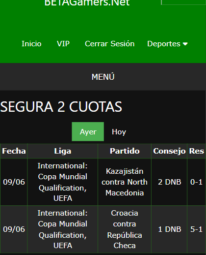 boletas de apuestas ganadoras
